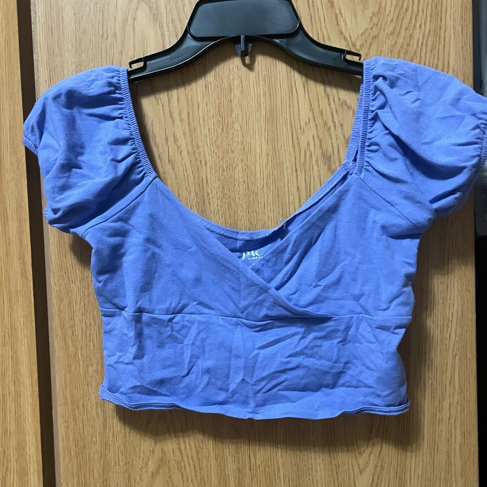 Purplish Blue PacSun Crop Top NWT